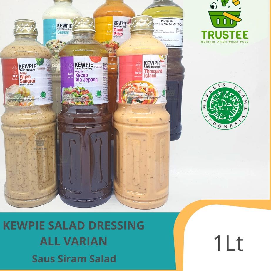 

☝ Kewpie Salad Dressing / Saus Siram Halal 1 liter ➴