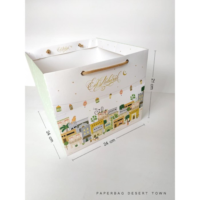 

(Paperbag Desert Town) Paperbag Lebaran Idul Fitri Hari Raya 24X24X21 001