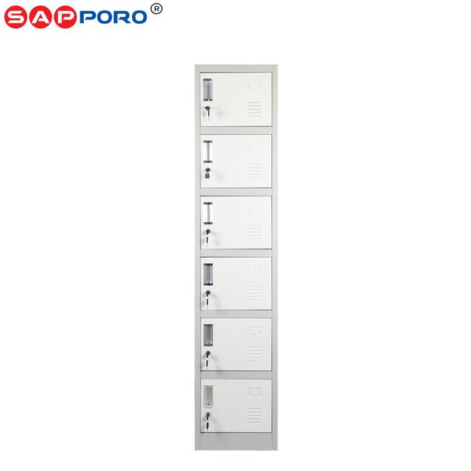 

SAPPORO KOLN 6 - Loker Besi 6 Pintu | Steel Locker 6 Doors