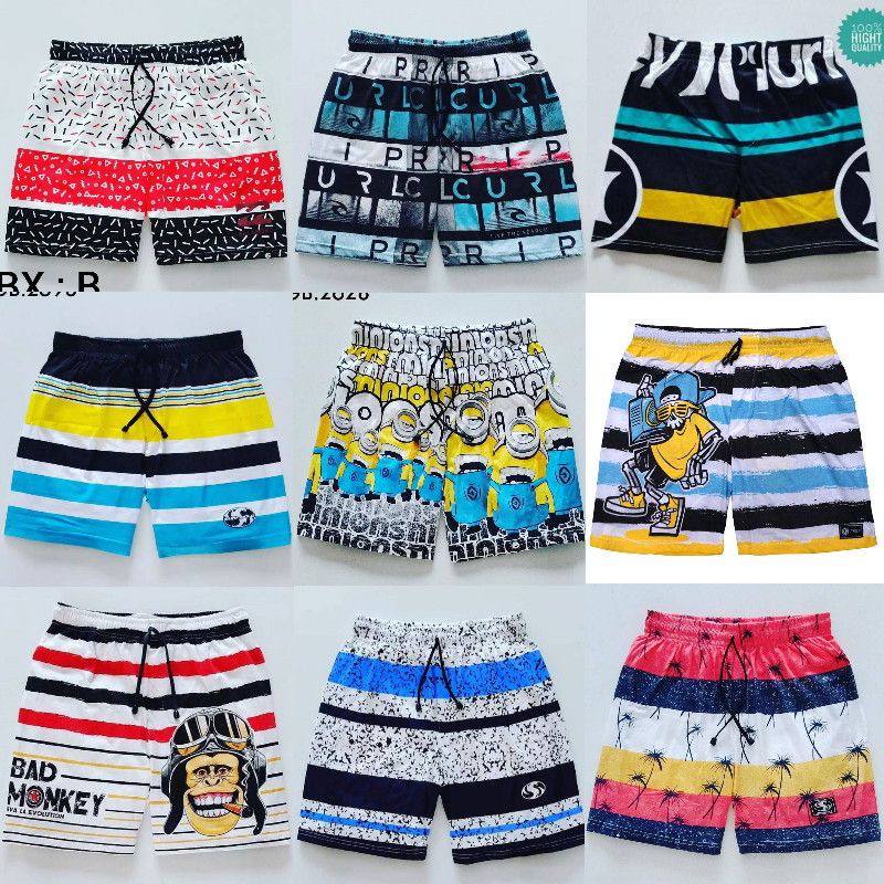 BOXER PRIA WANITA| CELANA DALAM PENDEK KOLOR BOXSER PANTAI BAHAN KATUN BOKSER DISTRO SURFING