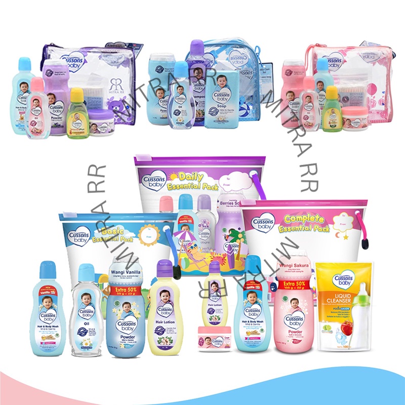 NEW! Cussons Baby Gift Bag Set Essential Basic Complate Pack | Cussons Baby Original