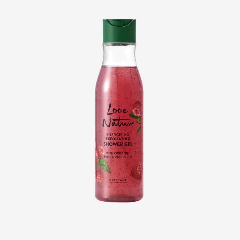 Love Nature Energising Fragrance Mist With Organic Mint&amp;Raspberry//Love Nature Energising Exfoliating Shower Gel With Organic Mint&amp;Raspberry