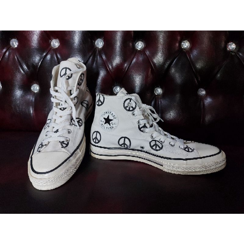 Converse 70s high 'peace' (size 42)