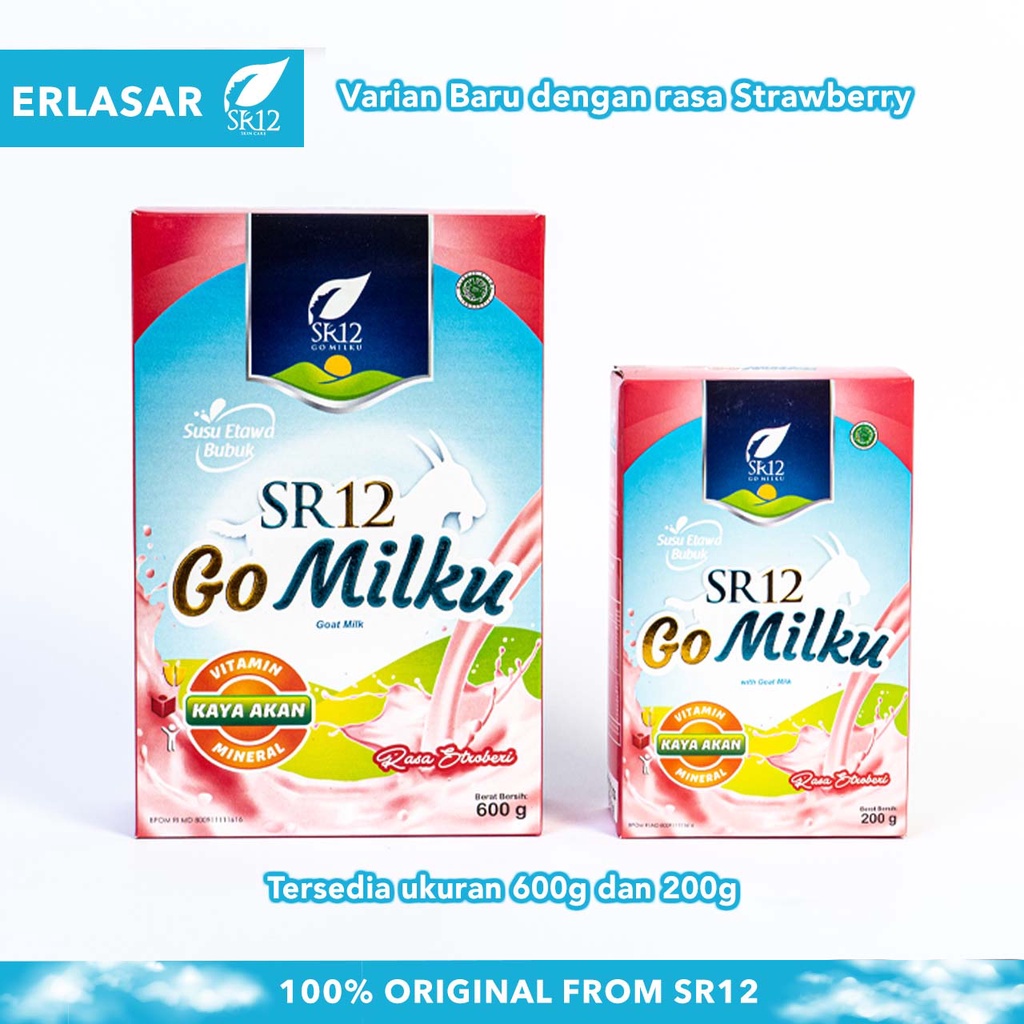 

GO MILKU STRAWBERRY 600gr & 200gr SR12 / TERBARU dan TERLENGKAP 100% ORI SR12 - ERLASAR