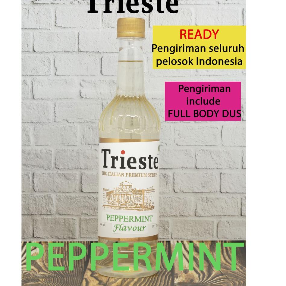 

♤ TRIESTE SYRUP PEPPERMINT ➼