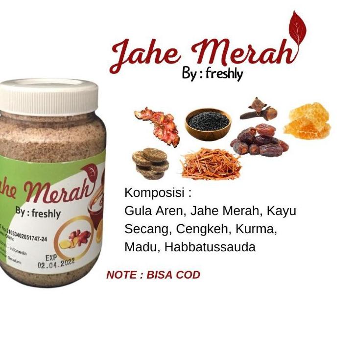 

✻ JAHE MERAH BY FRESHLYLEMON(1JM) ✶