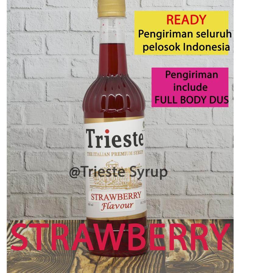 

♠ TRIESTE SYRUP STRAWBERRY ☀