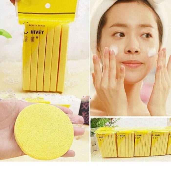 Sponge Facial Stick / Spons Kentang Facial / Spons Facial Pembersih Muka F969