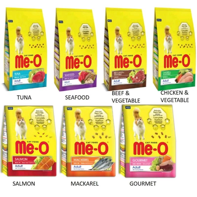 Me-O DRY Cat Food FRESH PACK Adult 1.2kg &amp; Kitten 1.1kg All Varian - MEO Makanan Kering Kucing Dewasa dan Kitten