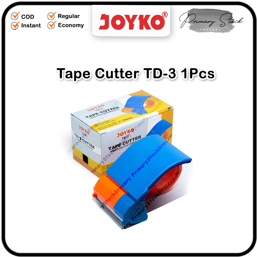 

Tape Cutter Joyko Besar Lakban Dispenser 3 inch TD 103 Pemotong Plakban Isolasi TD-103