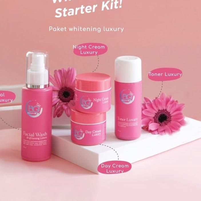 ⅎ paket whitening luxury bg skincare beauty Glow skincare Cantikskincare ♤