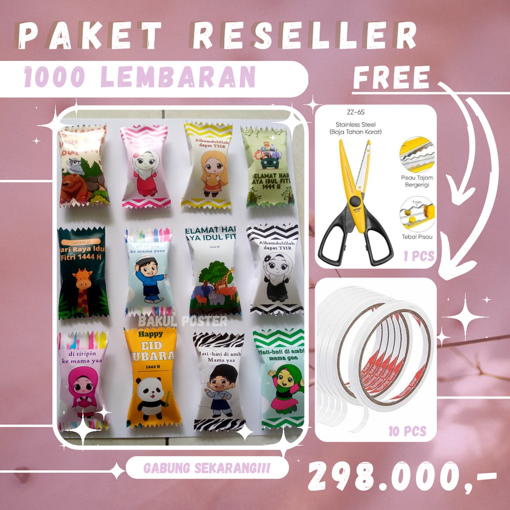 

Paket Reseller Amplop Lebaran - Amplop Permen