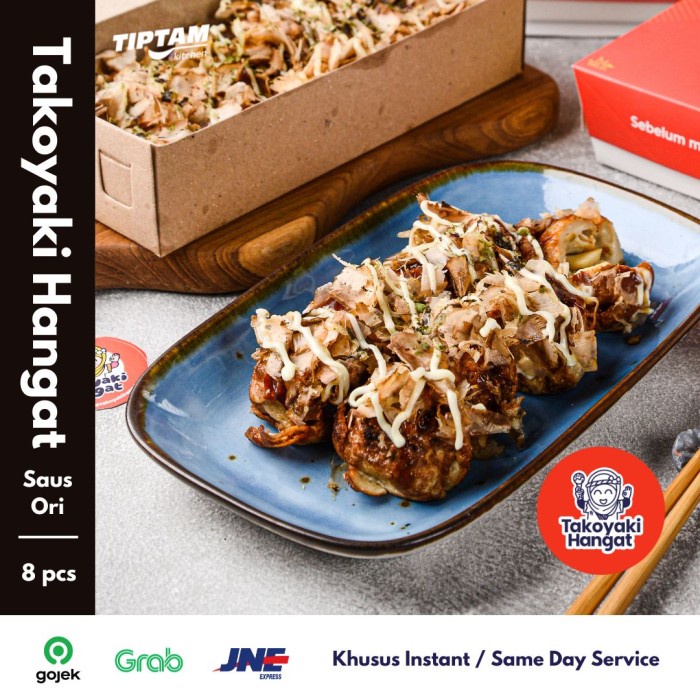 

Takoyaki Fresh Hangat - 8 Butir - Masakan Titiptamara