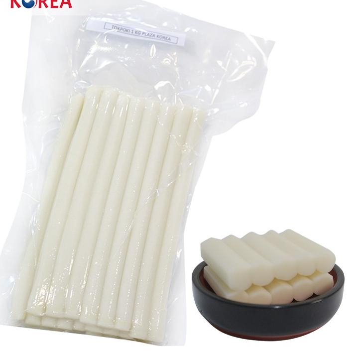 

QC PASS⚡️⚡️-PLAZA KOREA TTEOKBOKKI ONLY FRESH 1 KG - TTEOK TOKPOKI TOPOKKI KOREAN FOOD RICE CAKE KUE BERAS KHAS KOREA