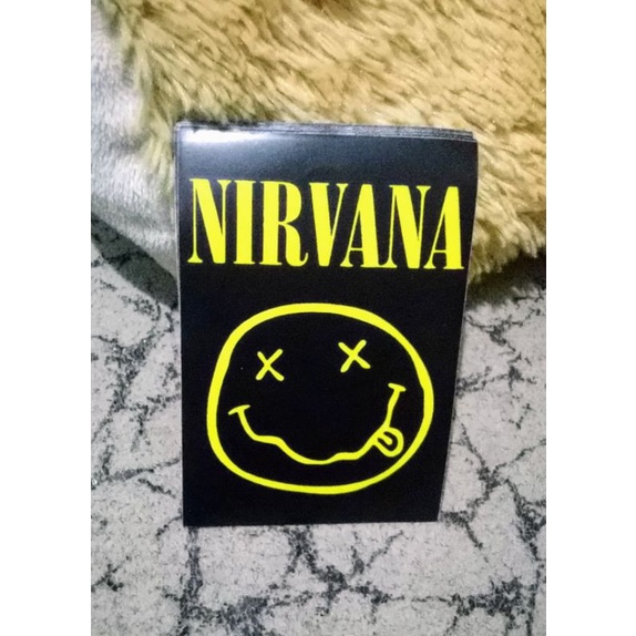 STIKER ROCK BAND NIRVANA