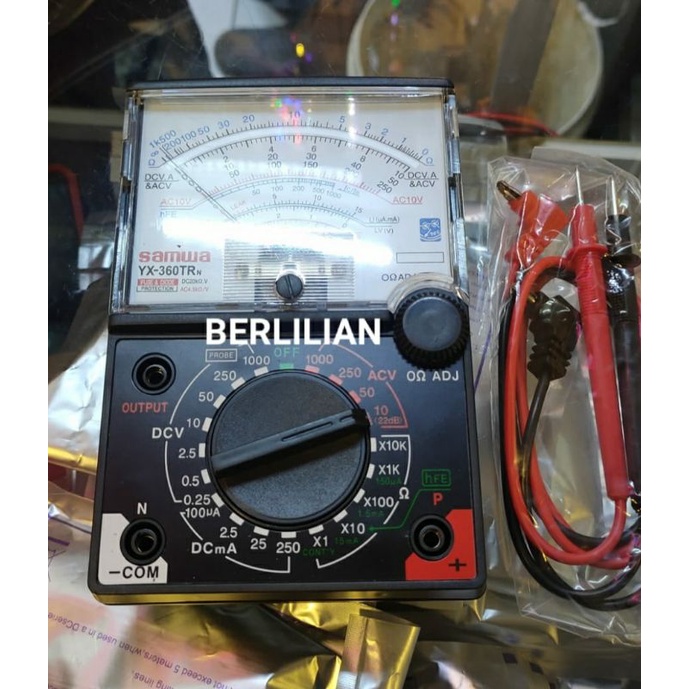 Multitester Analok SAMWA YX-360TR Tester Jarum / Manual