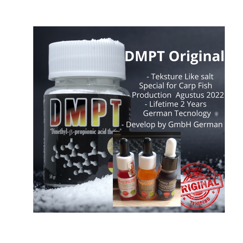 DMPT Murni Halus/ Vanili jerman Original Umpan segala Ikan/ Essen segala Cuaca/Attractant Segala Ika