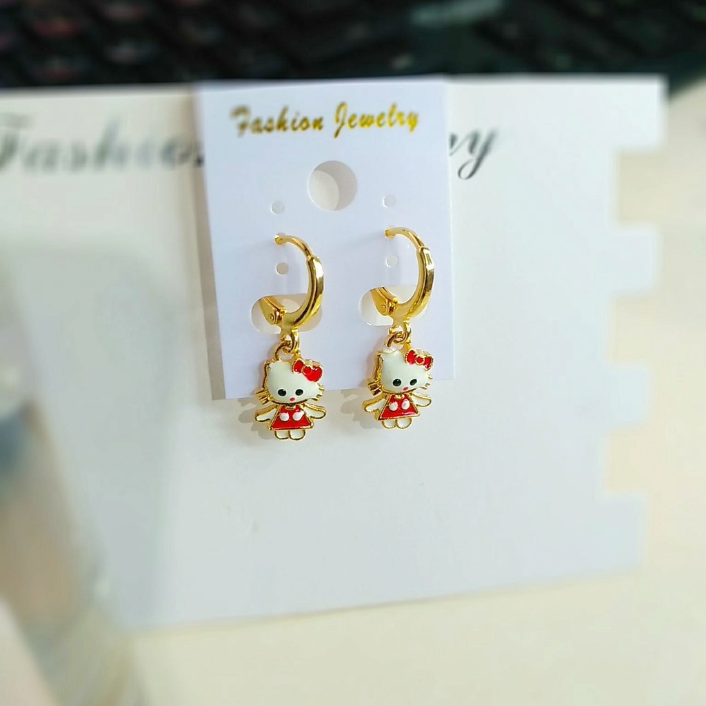 AV422 Grosir Anting Anak Karkter Anting Xuping Hellokitty