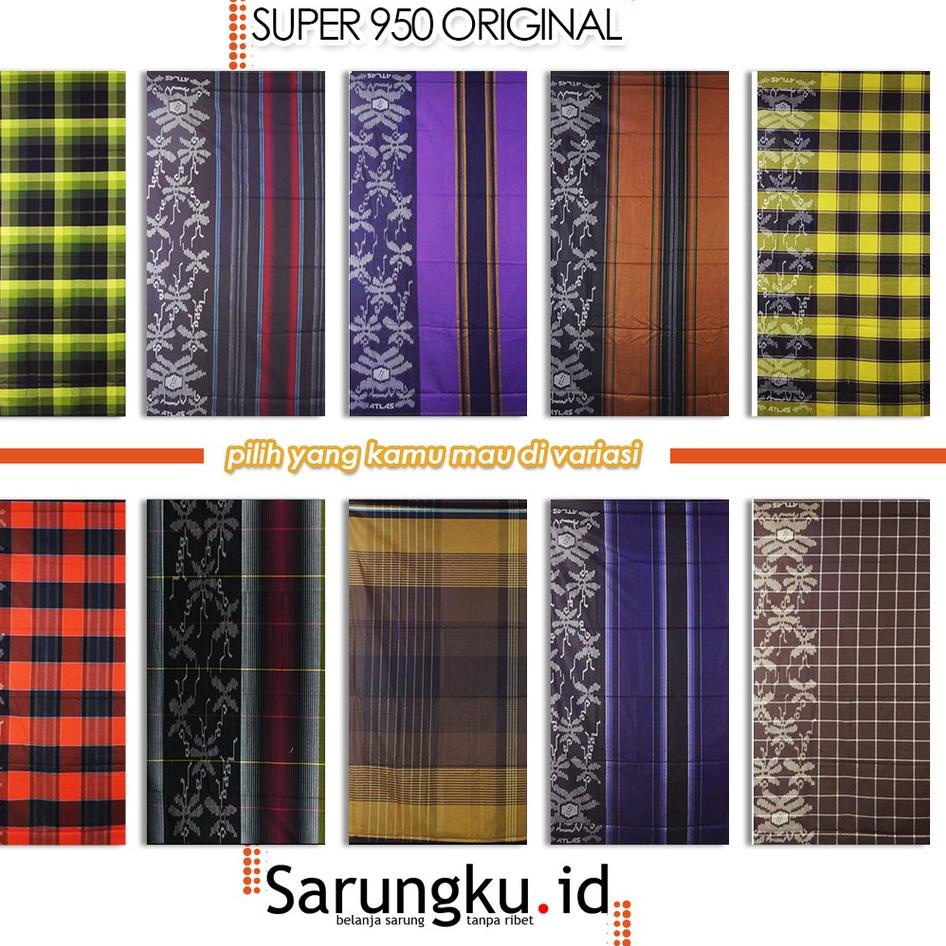 ♪ SARUNG ATLAS SUPER 950 ORIGINAL ◄
