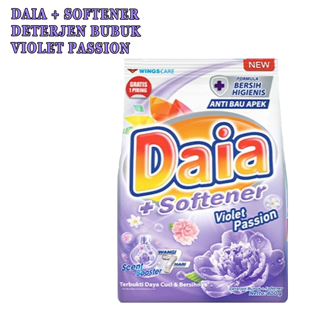 Daia Violet* Daia* Ditergen bubuk* 800g