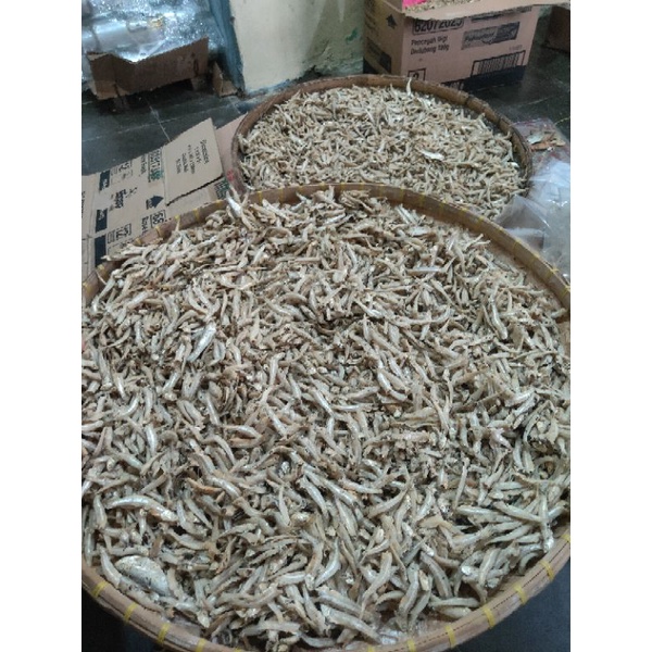 

IKAN ASIN TERI REBUS / TERI JENGKI KERING ISI 1KG