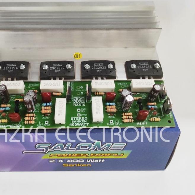 ☆ Kit Power Amplifier Sanken Stereo W ➾
