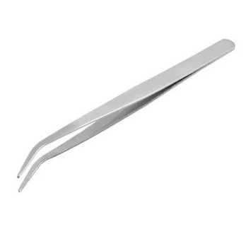Pinset Bengkok / lurus Panjang 15cm