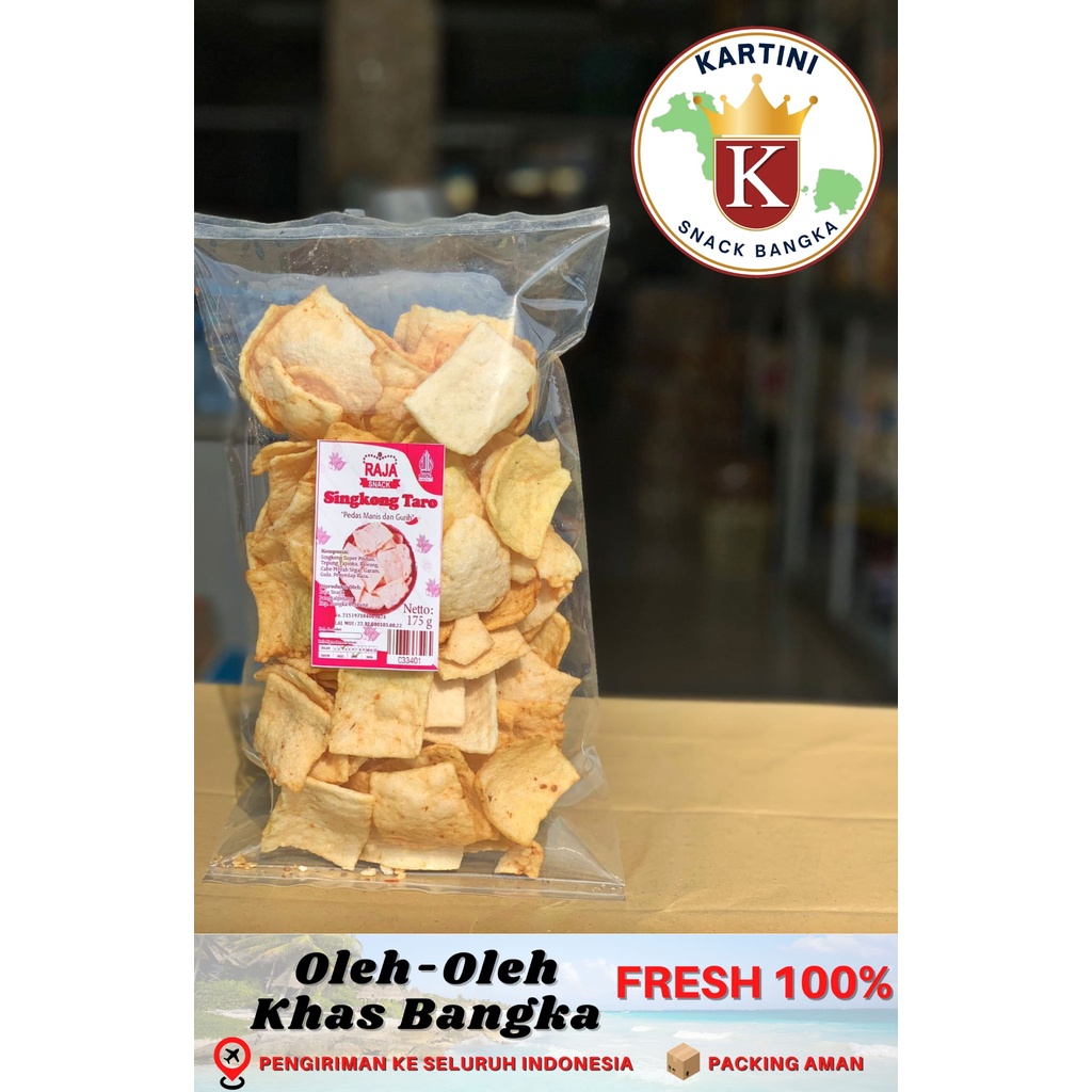 

Keripik Singkong Taro Pedas Manis 175gr