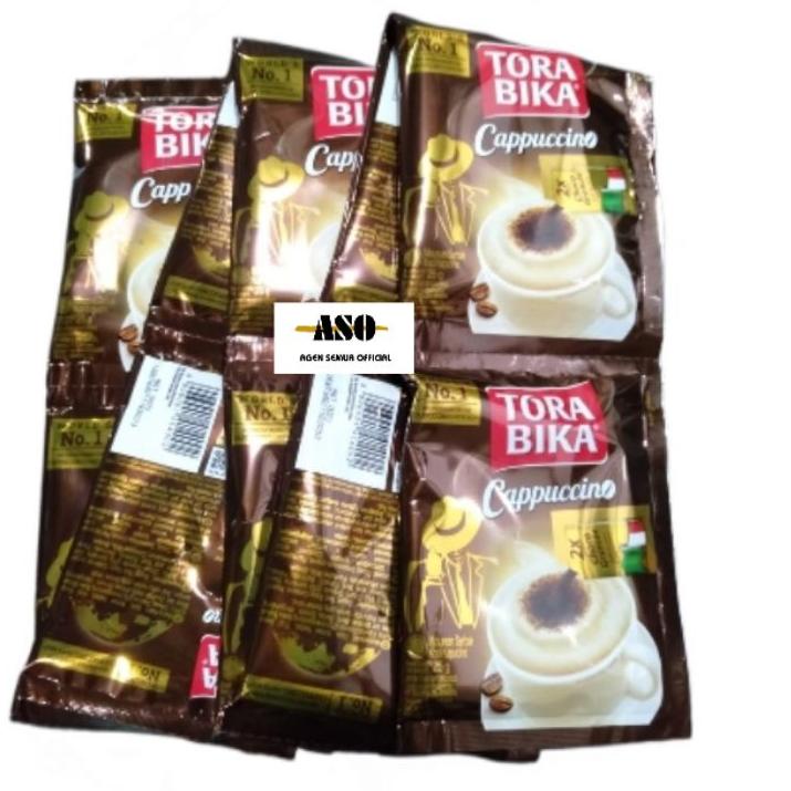 

Masih fresh Kopi Torabika CAPPUCINO + granule 25gr RENCENG ( ISI 10)