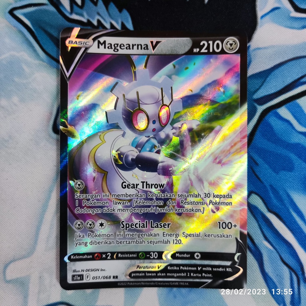 pokemon Indonesia magearna v 051/068 RR original