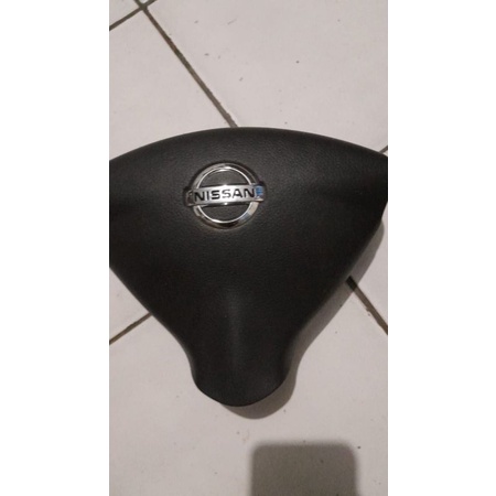 tutup tengah stir nissan grand livina l11 serena c26 xtrail t31 x-trail cover airbag stir grand livi