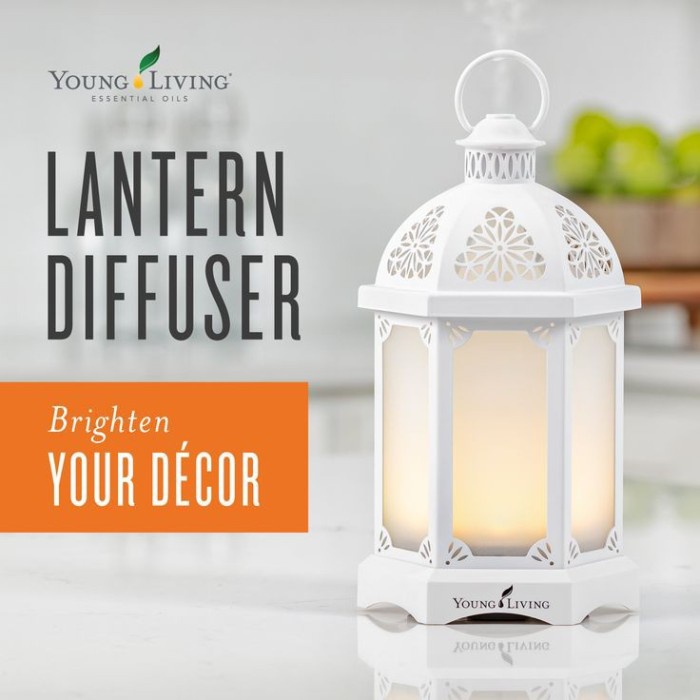 Lantern Diffuser / Young Living Diffuser / Essential Oil / Diffuser