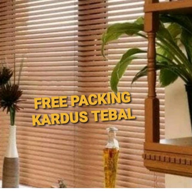 ۞ Pvc horizontal venetian blind tirai gulung  ➾