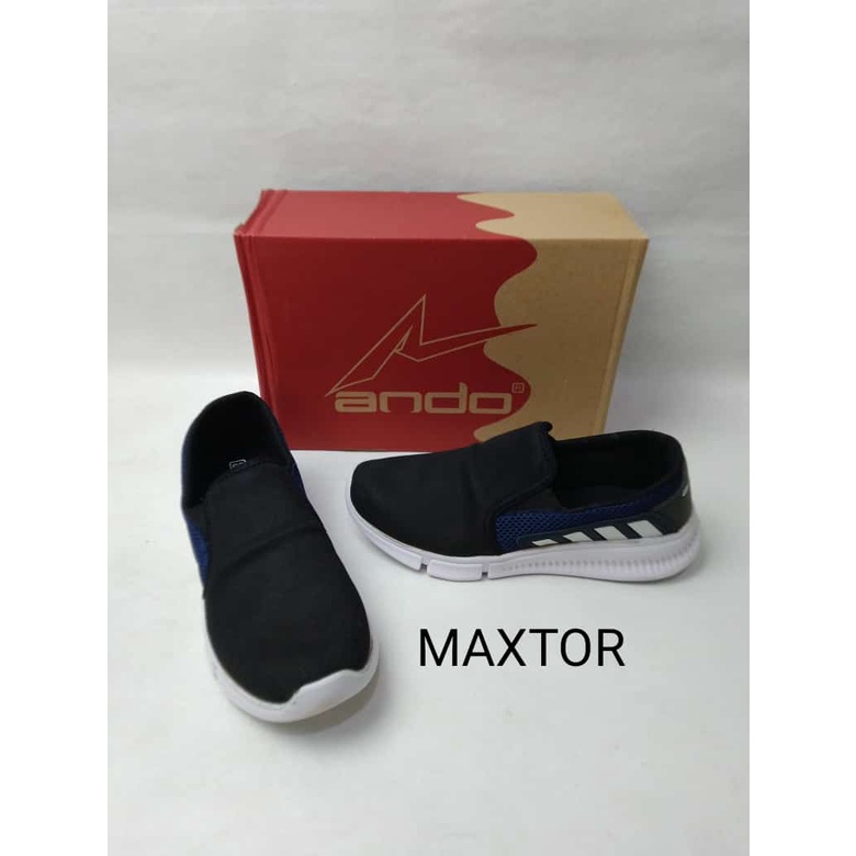 Ando Sepatu slipon pria Maxtor size 39-43