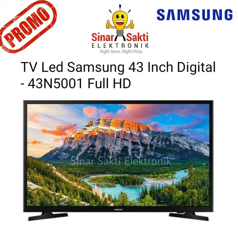 Samsung TV Led 43 Inch 43&quot; 43Inch Digital 43N5001 Full HD 43 N5001 Promo Malang