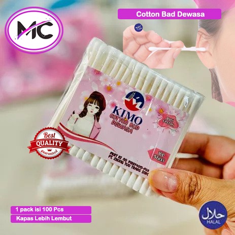 Cotton Buds Steril Cottonbud Dewasa Bayi Pembersih Telinga Baby Korek Kuping Kapas Tidak Mudah Copot