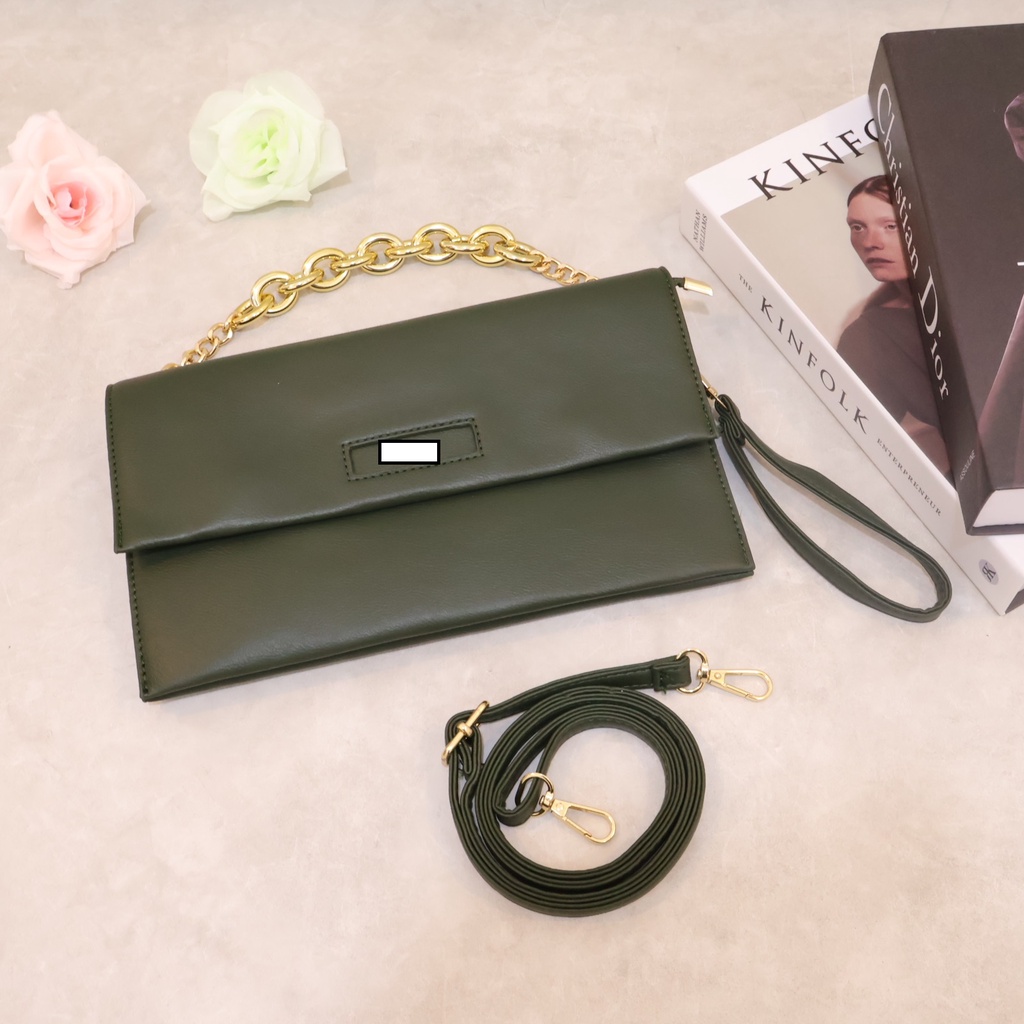 [ NEW ] Tas Clutch Wanita ZR 9389 - SNR Size 27cm