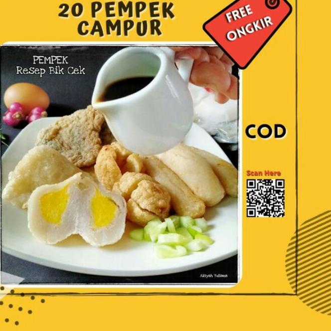 

℗ Pempek Palembang/Pempek Palembang Asli/Pempek Palembang Frozen paket isi 20 pcs/Pempek Palembang Murah/empek empek Palembang ☆