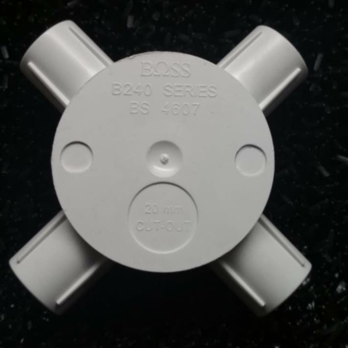 Terlaris T Dus Boss 20Mm Cabang 4 / T-Dus Boss 20Mm Cabang 4 / T Doss / T Duss