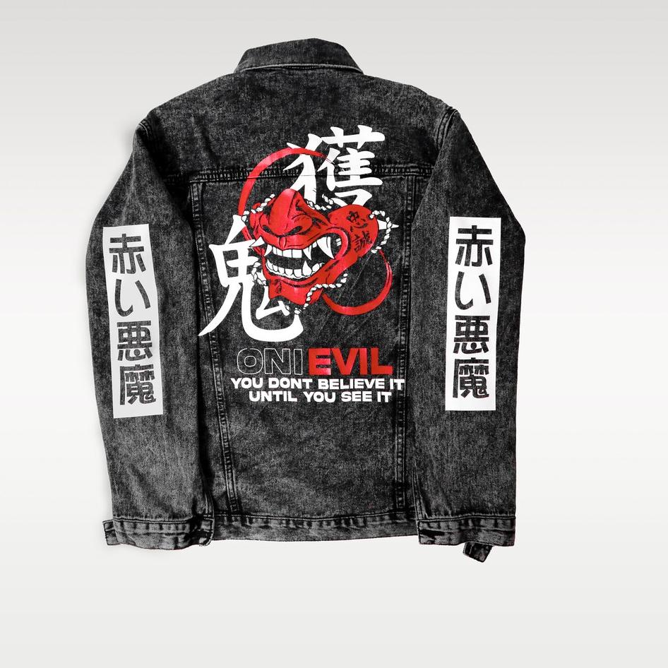 Promo tajirT9f9E PAPAGO - JAKET JEANS - JAKET DENIM PRIA - ONI EVIL
