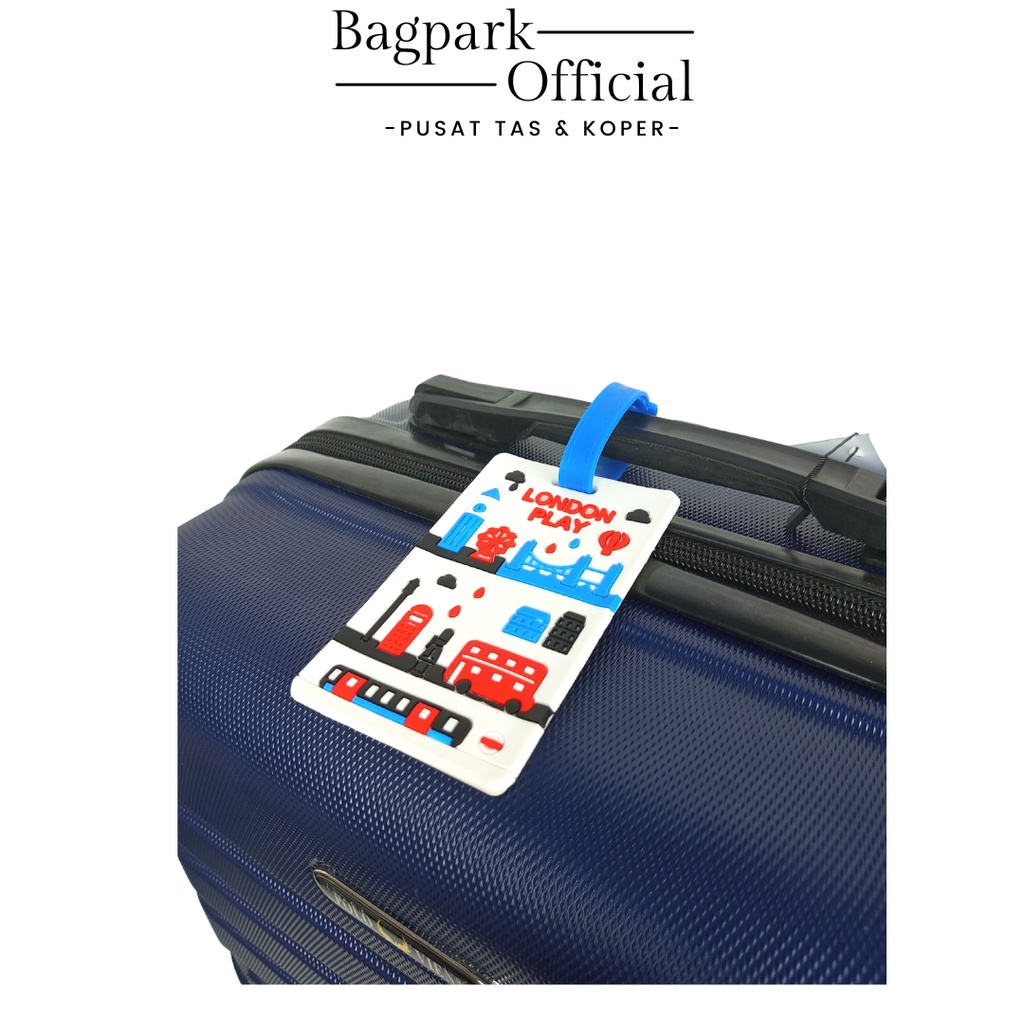 Luggage Tag Label Koper Gantungan Koper Name Tag Koper Luggage Motif Lucu Bahan Silikon Luggage Tag Label Koper Design Unik