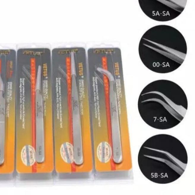 ◌ PINSET VETUS ORIGINAL PINSET LURUS BENGKOK PINSET VOLUME VETUS ORIGINAL ☋