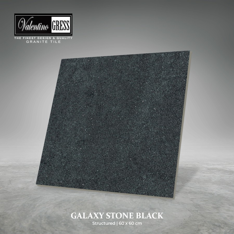 Granite Lantai 60x60,GALAXY STONE BLACK/MATT/VALENTINO GRESS