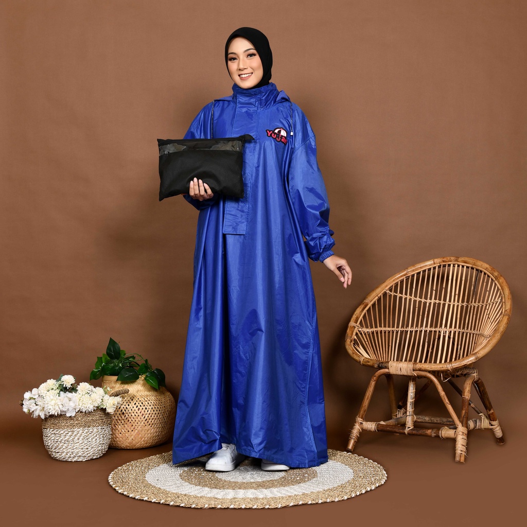 Jas Hujan Gamis / gamis jas hujan / jas hujan wanita gamis / mantel hujan gamis