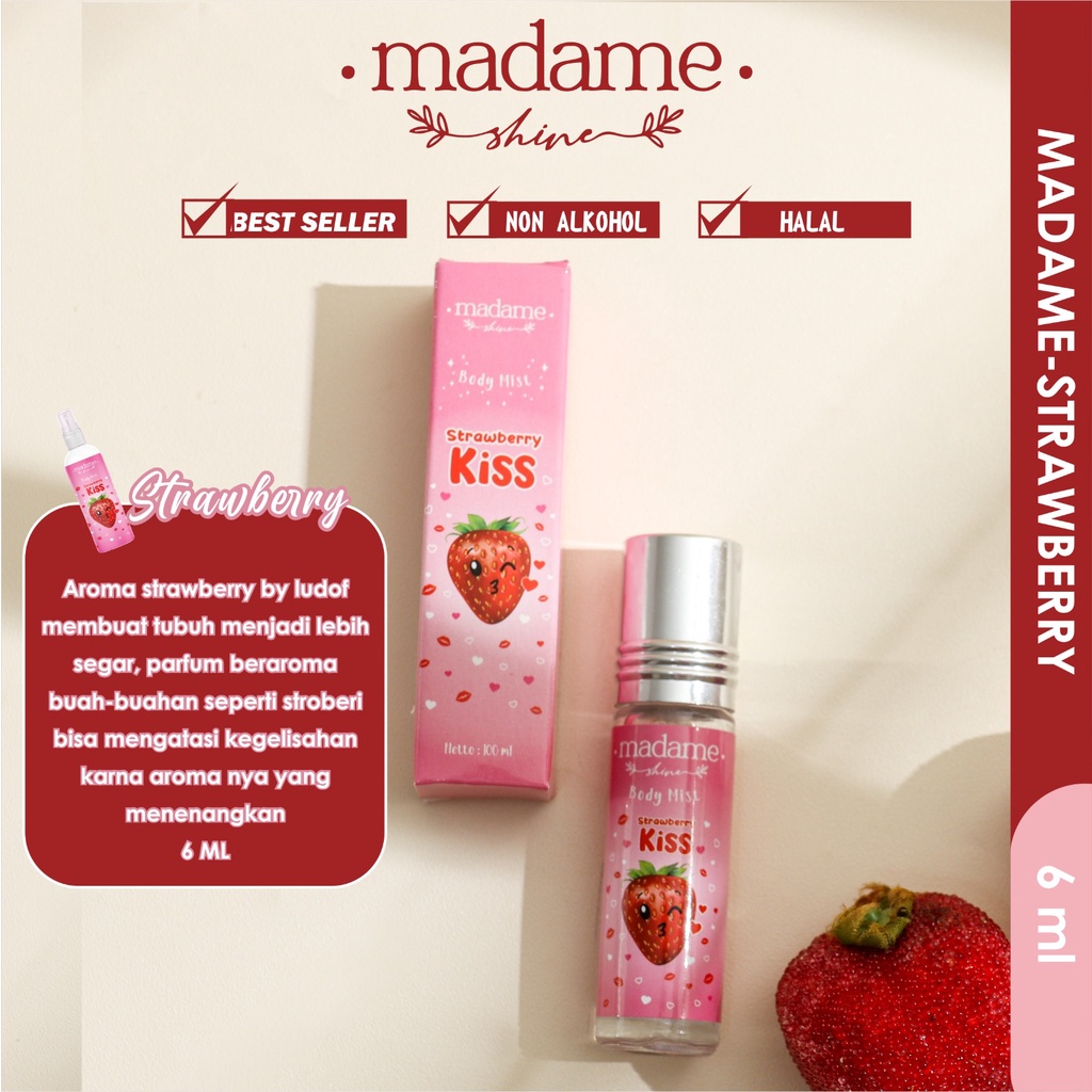 MADAME-SHINE NON ALKOHOL PARFUME ROLL ON