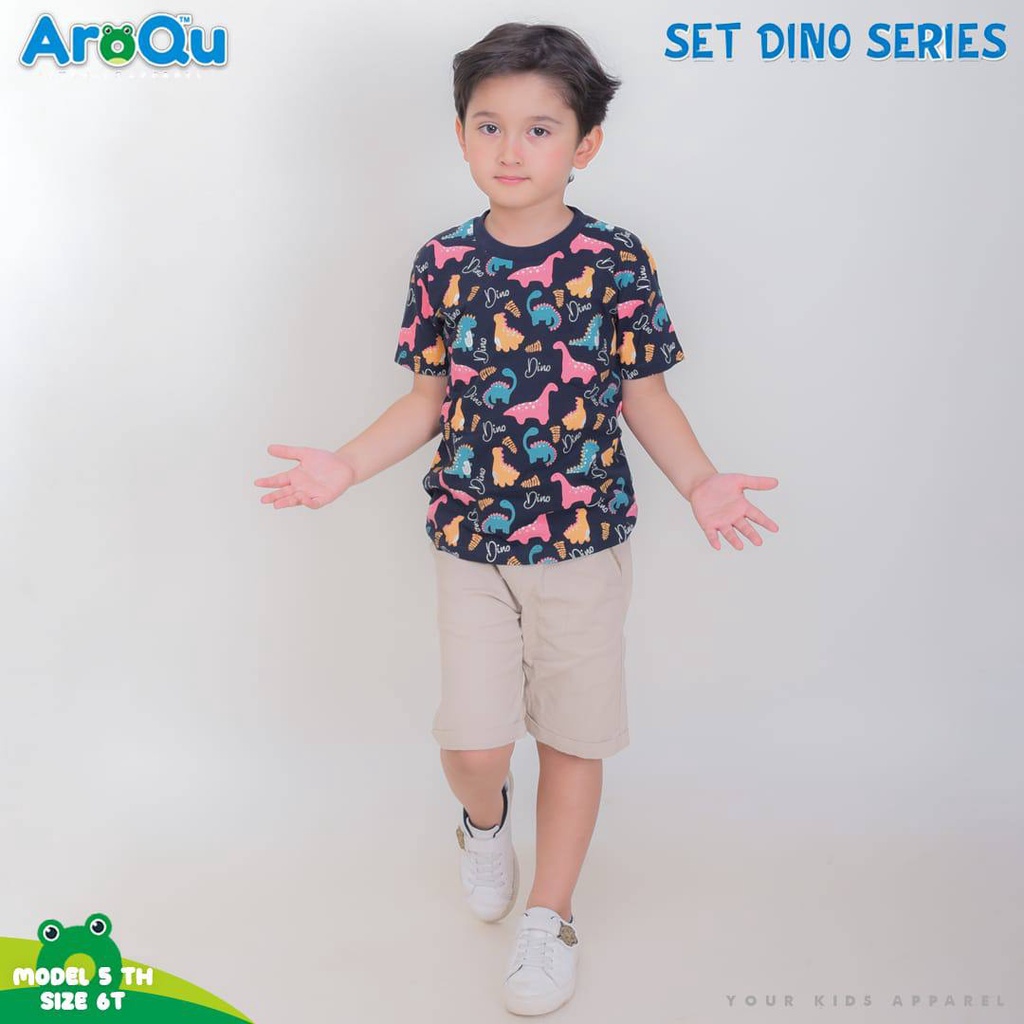 Setelan anak Set dino Fullprint by Aroqu