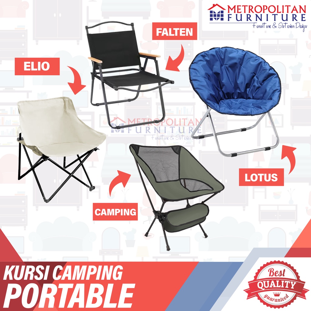 Kursi Lipat Mee Do Outdoor Indoor Camping Portable