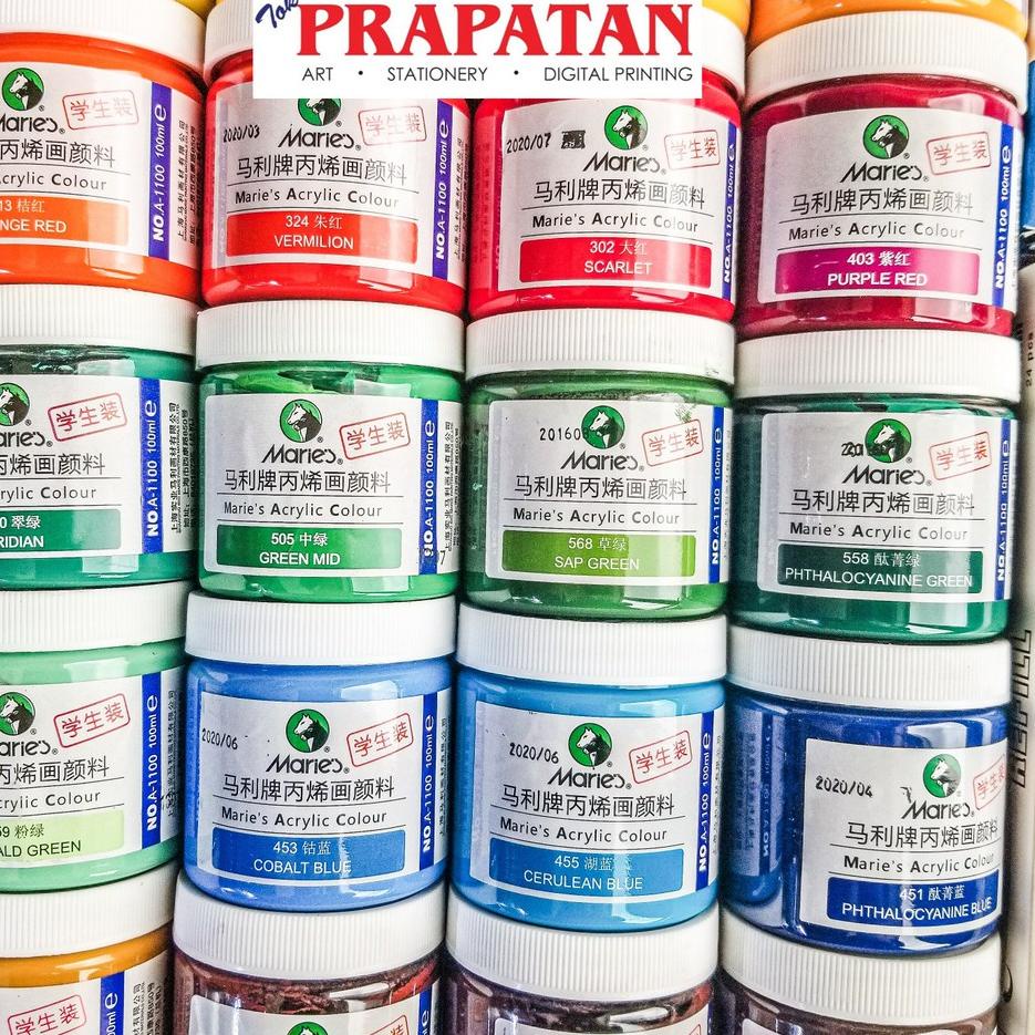 

Terdepan Maries Acrylic Paint 100ml / Cat Akrilik Maries 100 ml
