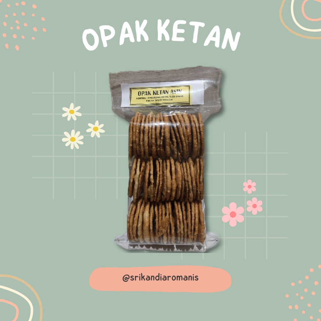 

OPAK KETAN / OPAK KETAN BAKAR / OPAK / SRIKANDI- BANDUNG