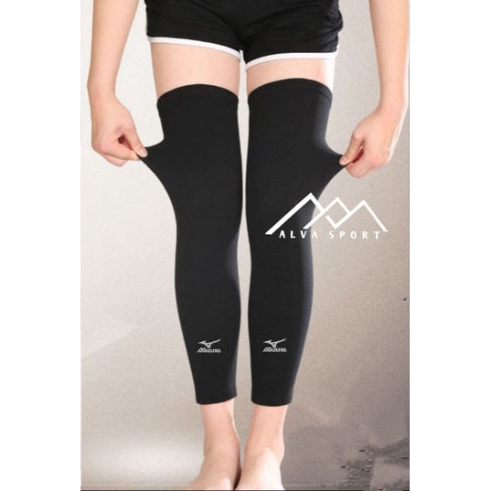 Manset Deker Kaki Legg sleeve Manset Kaki Volly Pria Wanita Legg Slevee Manset Deker Pria Olahraga M